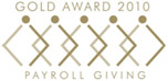 Gold Award 2010, Payroll Giving